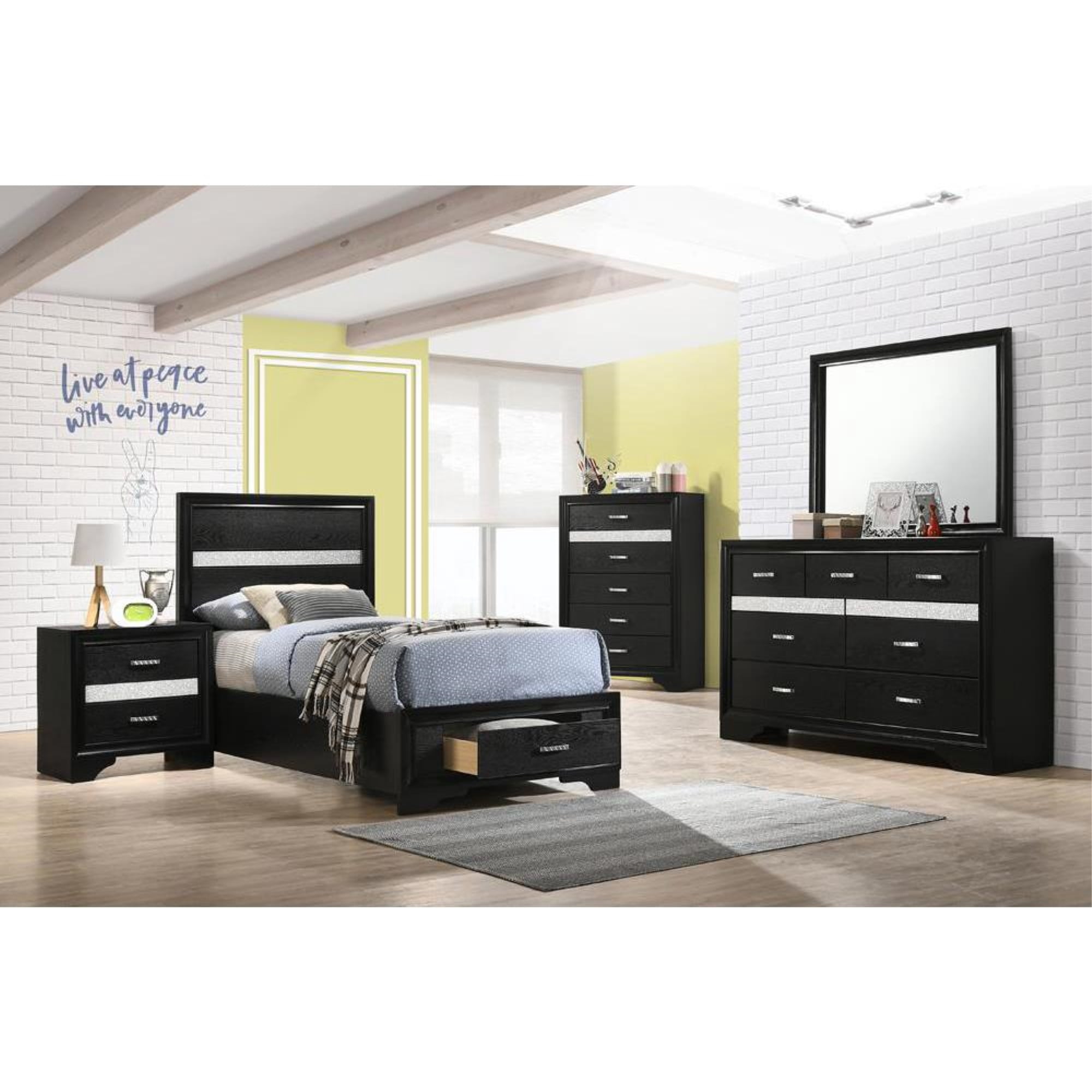 Coaster Co. of America Ensemble de Lit Simple 5 Mcx