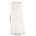 thumbnail image 3 of LSLJS Rideaux d'Extérieur pour Patio Imperméables Moustiquaire de Fenêtre Terrasse Pavillon Extérieur Écran Transparent Rideau d'Extérieur 83.85x51.96 Po, 3 of 6
