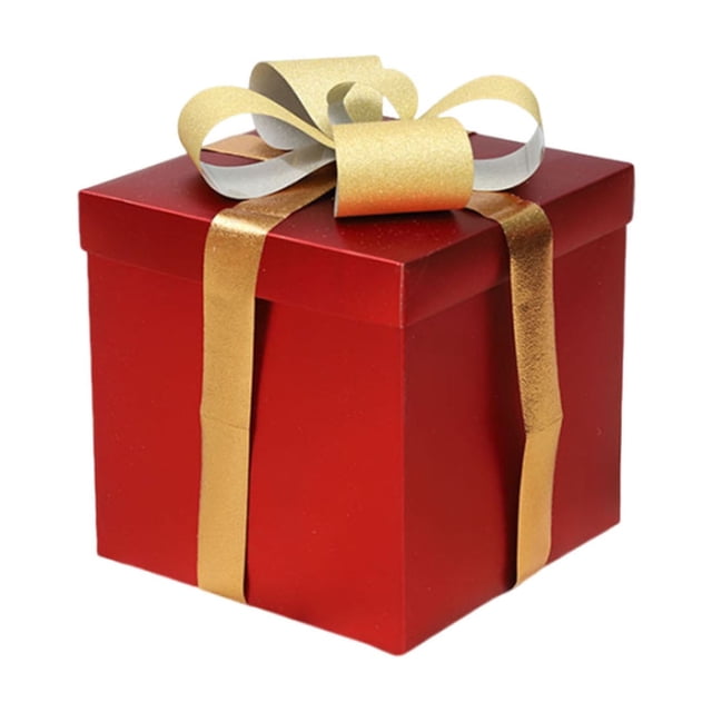 Qocolhg Outdoor Christmas Decorations Indoor, Christmas Decorations Matte Gift Boxes Stacked Gift Boxes Christmas Tree Scene Decoration, Christmas Home Party Decor Clearance