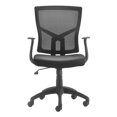 thumbnail image 2 of Serta Essential Hartford Chaise de Bureau en Mesh Noir avec Base en Nylon, 2 of 4