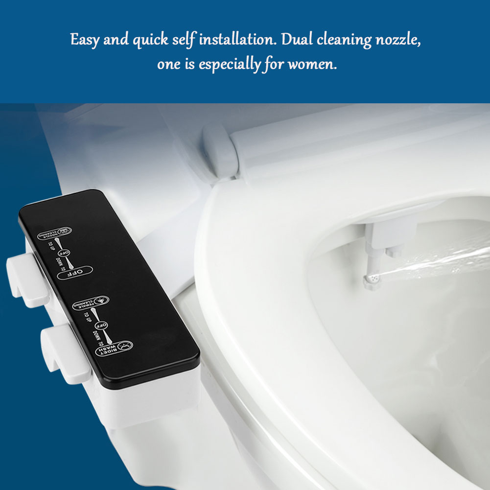 Bidet Pulvérisateur, 1 Pce Bidet de Salle de Bain Toilette Ajustable Bidet de Douche Matériaux de Qualité