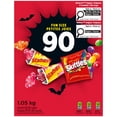 thumbnail image 1 of SKITTLES and STARBURST Fruity Halloween 90 Fun Size Candies, 1.05kg, 1 of 8