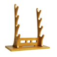 thumbnail image 2 of HILABEE Stand Display Support Holder for Templar Wakizashi Samurai Brown 4 Tier, 2 of 9