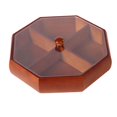 thumbnail image 4 of Divided Serving Tray Dustproof Snack Tray for Kitchen Chinese New Year Party wood handle, 4 of 8
