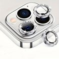 thumbnail image 1 of CNKOO Sparkling Rhinestone Camera Lens Film for iPhone 15/14/13/12/11 Pro Max/Plus ZZZ, 1 of 7