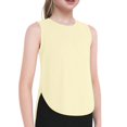 thumbnail image 1 of Sunnyoo Big Girls Athletic Tank Top Quick Drying Solid Sleeveless Tops, Sizes 5-14, 1 of 3