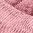 thumbnail image 4 of Penkiiy Chandail à Col en V Profond Tricoté pour Femme à Manches Longues, Croisé, Coupe Ample, Chandail à Enfiler, L Rose, 4 of 7