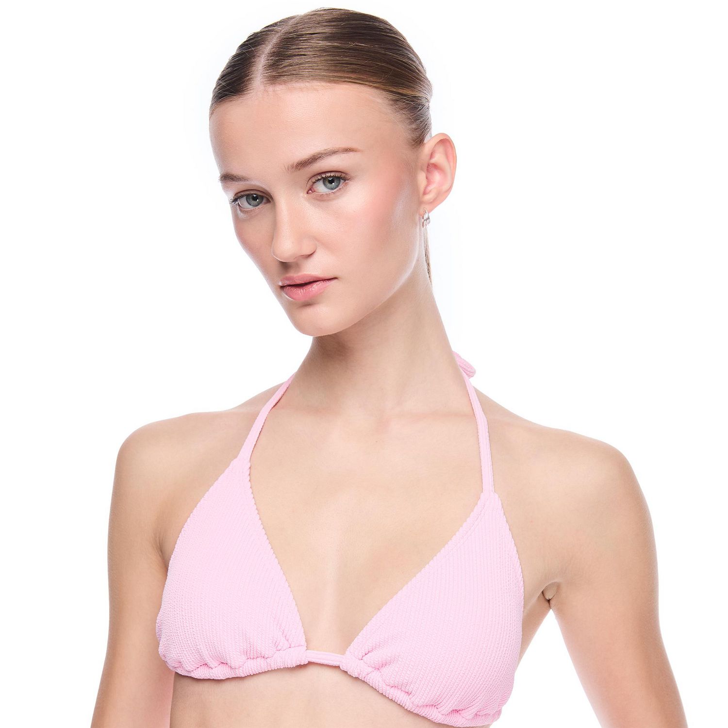 No Boundaries Women's String Bikini Top