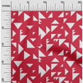 thumbnail image 1 of oneOone Cotton Cambric Fabric Triangle Geometric Print Fabric BTY 56 Inch Wide, 1 of 5