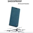 thumbnail image 4 of KOMI Wallet Case for Samsung Galaxy S9 Plus, Premium PU Leather Case Vintage Matte Wallet Flip Cover [Card Slots] [Magnetic Closure] Stand Function Folio Shockproof Full Protection Blue, 4 of 5