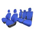 thumbnail image 1 of For 2020-2024 Ford Explorer Base FH Group Neoprene Custom Fit Car Seat Covers Water Resistant - Full Set Solid Blue, 1 of 11