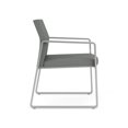 thumbnail image 4 of Fauteuil d'Appoint pour Réception et Salle d'Attente Gansett / Acier Argenté / Gris Pâle, 4 of 5