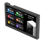 IPS USB Mini Écran, PC Affichage du panneau de capteur 5 1 cm 800x480 Résolution Type C Sous écran moniteur de données pour AIDA64