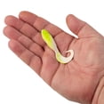 thumbnail image 4 of Berkley Gulp Minnow Grub 3" Chartreuse 11 Pack, 4 of 4