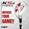 thumbnail image 4 of Majek Golf pour Hommes #7 Hybride Régulier Flex Droitier Nouveau Utilitaire R Flex Club, 4 of 4