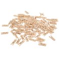 thumbnail image 4 of Mini Clothespins, Mini Clothes Pins Sturdy Durable Eco Friendly Wide Application 100 Pieces  for Shirt for Crafts for Photo, 4 of 8