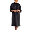 thumbnail image 2 of Gspmoly Robes pour Femmes, Robes Décontractées à Capuche avec Cordon de Serrage, Manches Longues, Robes Longues Formelles pour Femmes, Offres de Vacances, 2 of 6