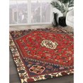 thumbnail image 2 of Ahgly Company Indoor Rectangle Traditional Dark Gold Brown Persian Area Rugs, 7' x 10', 2 of 6