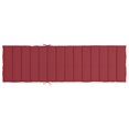 thumbnail image 3 of vidaXL Coussin pour Chaise Longue Rouge Vin 200x50x3cm Tissu Oxford, 3 of 5