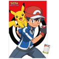 thumbnail image 1 of Pokémon - Ash And Pikachu Wall Poster, 22.375" x 34", 1 of 4
