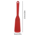 thumbnail image 3 of TIELUTT Silicone Cookie Shovel Cake Transfer Shovel Tasty Kitchenware Wooden Cooking Utensils Holder Kitchenware Organizer Drawer Cooking Utensils Set for Nonstick Cookware All Silicone Cooking Utens, 3 of 4