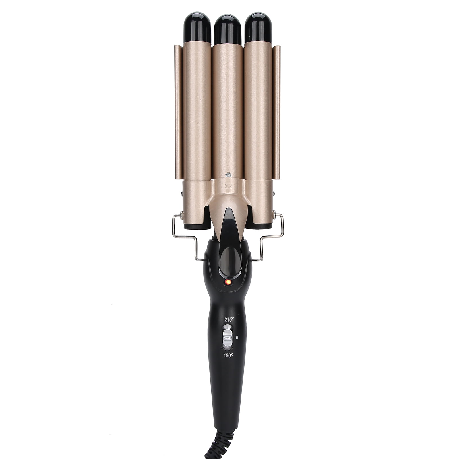 Hair Curling Iron Wand,3 Barrel Curling Iron Barrel Curling Iron Wand Electric Hair Waver Ultra Responsive
