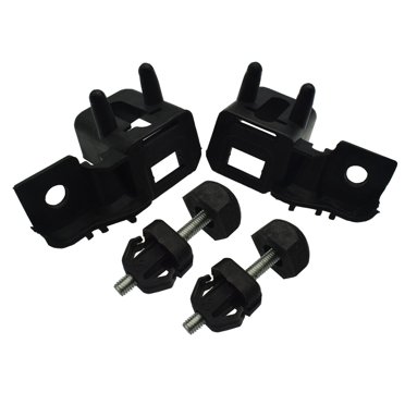 4-Pack Hooded Bull Plugs and Brackets Left and Right Side for 2013-20 for Ford Fusion MKZ-