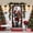 Multicolor #2, variant on Christmas Door Cover with Santa Claus Pattern | Holiday Door Decoration for Front Door | Festive Polyester Door Hanging for Indoor Outdoor Home Wall Decor