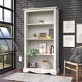thumbnail image 2 of Bibliothèque en bois massif blanc par Gateway Creations Inc., 2 of 2