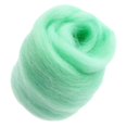 thumbnail image 3 of Wool Roving for Felting And ,10g, Fineness,18.5-26um - Light Light Green, 3 of 8