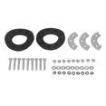 thumbnail image 4 of Rear Sprocket Mount Kit, Abrasion Resistant 9 Hole Strong Easy Installation Sprocket Mount Rubber Pads Kit  For 2 Stroke Motorized Bicycle, 4 of 8