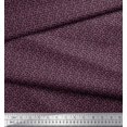 thumbnail image 3 of Soimoi Velvet Fabric Triangle Shirting Decor Fabric Printed Yard 58 Inch Wide, 3 of 3