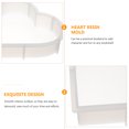 thumbnail image 3 of CIMAXIC Moule en Silicone Réutilisable en Forme de Cœur pour Résine Bricolage Serre-Livres Surface Lisse Grande Taille 7.8x6.3 Pouces,8.7"X7.87"X2.01 Pouces, 3 of 5
