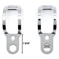 thumbnail image 3 of Krator Chrome Turn Signal Mount Brackets Fork Ears 30-37mm Compatible with Harley Davidson Street Glide, 3 of 8