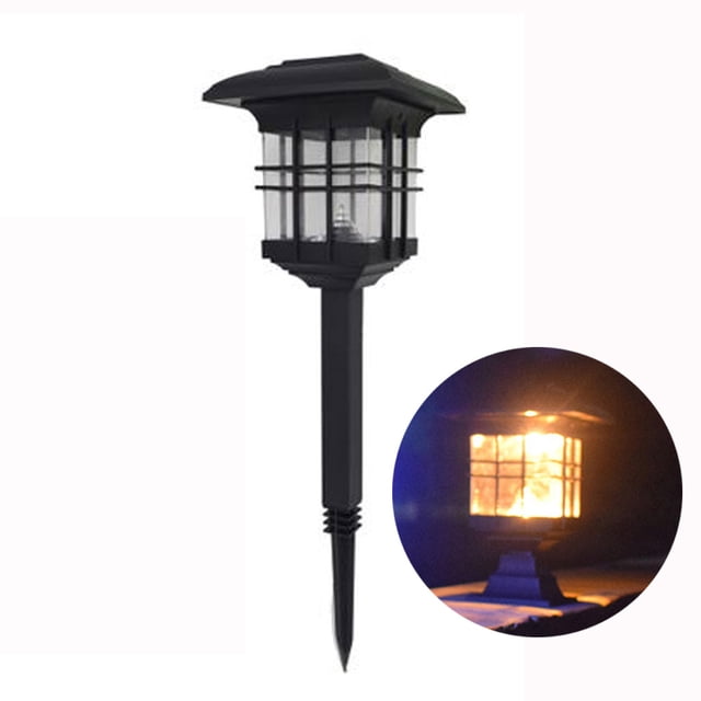 LSLJS Solar Lampe Murale à Détecteur de Mouvement à DEL pour l'Extérieur, Lampe de Cour, Lumière de Jardin