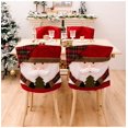 thumbnail image 2 of Birdeem Christmas Decoration Chair Cover Kitchen Table Embroidered Chair Covers Christmas Decoration, 2 of 4