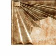 thumbnail image 2 of Fasade Easy Installation Art Deco Bermuda Bronze Glue Up Ceiling Tile/ Ceiling Panel (12" X 12" Sample), 2 of 3