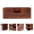 thumbnail image 1 of UPGRATOR 1PC Card Stands Wooden Holder for Business Card Display on Desk, 1 of 8
