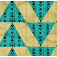thumbnail image 4 of oneOone Organic Cotton Poplin Twill Fabric Stripe|Diamond & Triangle Geometric Print Sewing Fabric BTY 42 Inch Wide, 4 of 4