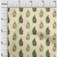 thumbnail image 1 of oneOone Viscose Chiffon Fabric Leaves & Floral Block Print Fabric By Yard 42 Inch Wide, 1 of 4