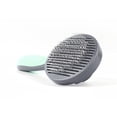 thumbnail image 2 of Oleegame 2PC Cleaning Brush PAKEWAY Pet Cat Brush Massage Tools Multi-function Non-slip Grip Handle Comb Gray, 2 of 2