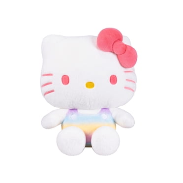 Hello Kitty and Friends - Peluche de 24 pouces de la série Soft Rainbow : Hello Kitty - Produit Sanrio sous licence officielle de Jazwares - 6 ans et plus