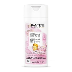 Shampoing sans sulfate Pantene Nutrient Blends Miracle Moisture Boost Rose Water