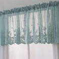 thumbnail image 2 of Short Window Valance Window Topper Curtains Room Darkening Curtains Darkening Kitchen Curtains Blackout Tiers Curtain Blackout Short Window Valance Curtains Darkening Privacy, 2 of 3