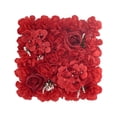 thumbnail image 4 of Dvkptbk Plastic Flower Wall Decoration Simulation Flower Wall Wedding Decoration Artificial Flowers Rose Wall Flowers Wedding Flowers Suitable for Multi-Scene Flower Wall Home Decor, 4 of 4