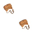 thumbnail image 4 of Transemion Fashionable Messenger Bag For Women Multipurpose And Fashionable Suitable Brown 2Set, 4 of 6