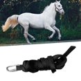 thumbnail image 4 of Practical Horse Rope Equestrian Rein Halters Heavy Duty for Livestock Webbing 15mm Wide Accessories Double Layers Snap black, 4 of 7