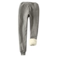 thumbnail image 3 of Womens' Warm Legging plus Size 50% Off on Clearance Printed Leggings With Elastic Drawstring Pockets And Thick Insulation Pants, 3 of 5