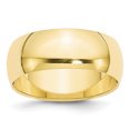 thumbnail image 1 of 10KY 8mm Half Round Band Size 4 Size 4, 1 of 3