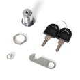 thumbnail image 4 of Cabinet Cam Locks Tumbler Cam Lock Security Cabinet Lock Cabinet Tumbler Cam Lock Zinc Alloy For Mailbox Toolbox Important Files Drawers RV  Door30mm/1.18in, 4 of 6